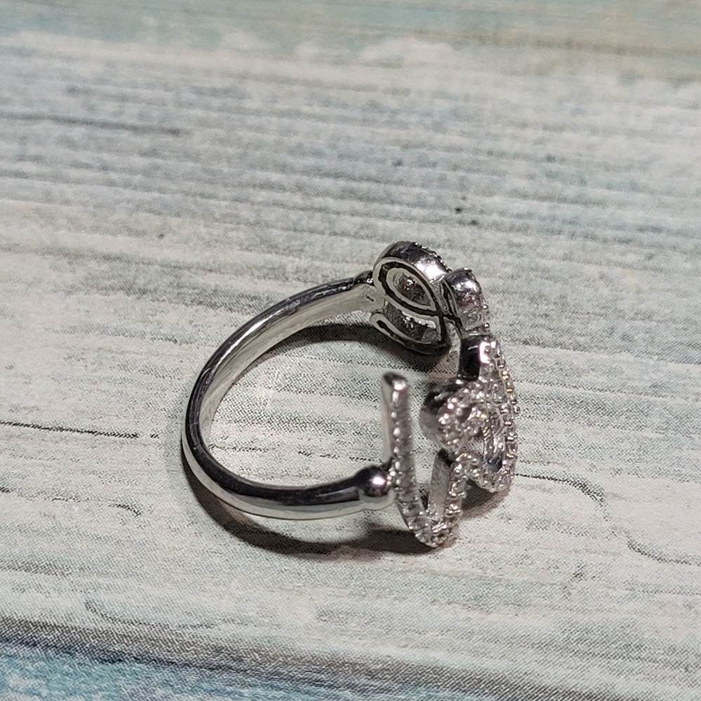 925 Love Ring. - Picture 7 of 7